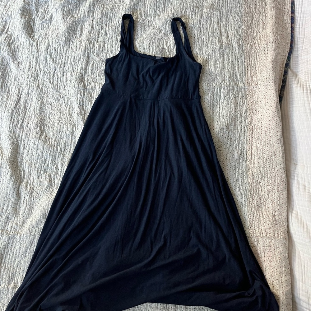 Beyond Yoga Dark Blue Maxi Dress